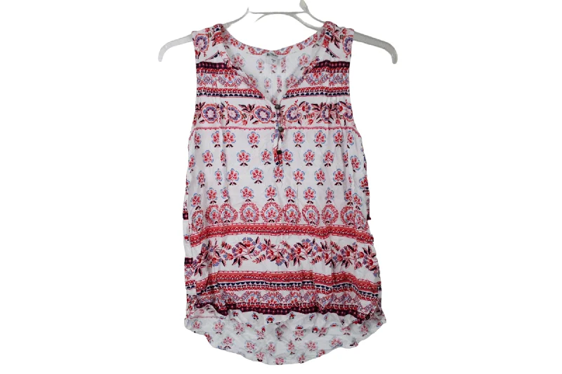 Sonoma Red Tank | M peekaboo tank top