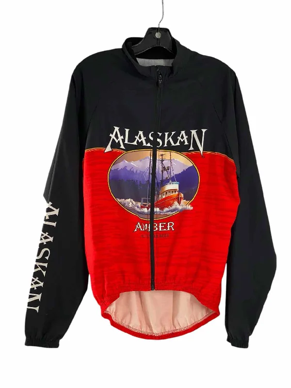 Alaskan Amber Size L Black Red Jacket Elasticated Jacket Padded Jacket Insulated Jacket