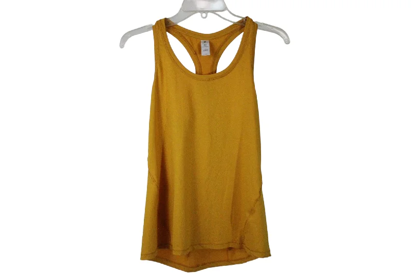 Yogalicious Mustard Yellow Tank Top | XS loose fit tank