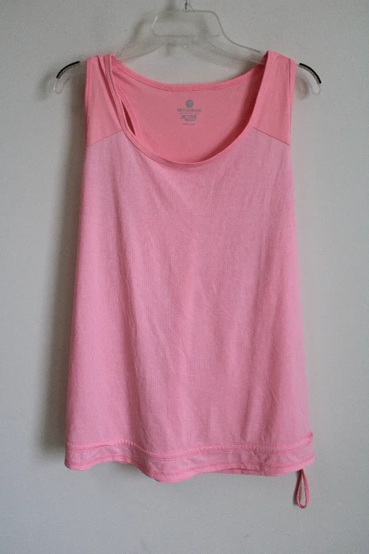 Old Navy Active Semi-Fitted Pink Tank | XXL black tank top