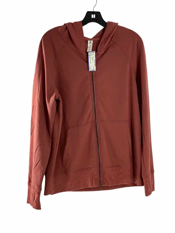 90 Degrees by Reflex Size XL Pink Athletic Jacket Oversized Jacket Tailored Jacket Straight Jacket
