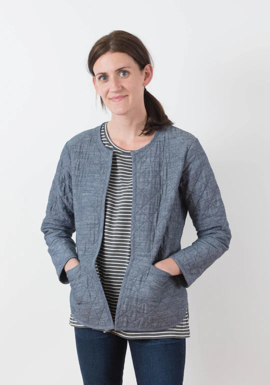 Grainline Studio Tamarack Jacket Pattern Denim Jacket Leather Jacket Suede Jacket