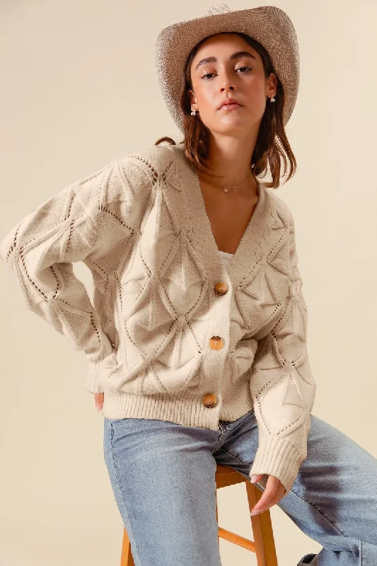 The Lana Textured Cardigan Satin Fabric Silk Fabric Chiffon Fabric