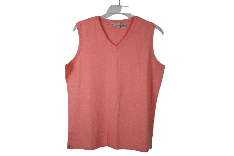 White stag Pink Stretch Tank | L sexy tank top