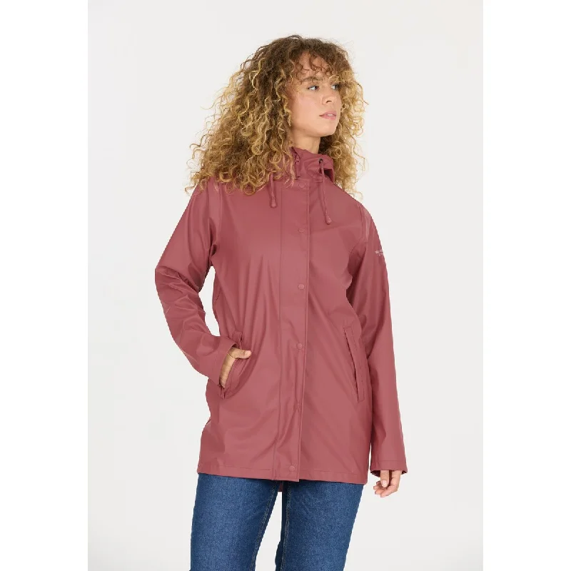 Petra W Rain jacket - Apple Butter Belted Jacket Elasticated Jacket Padded Jacket