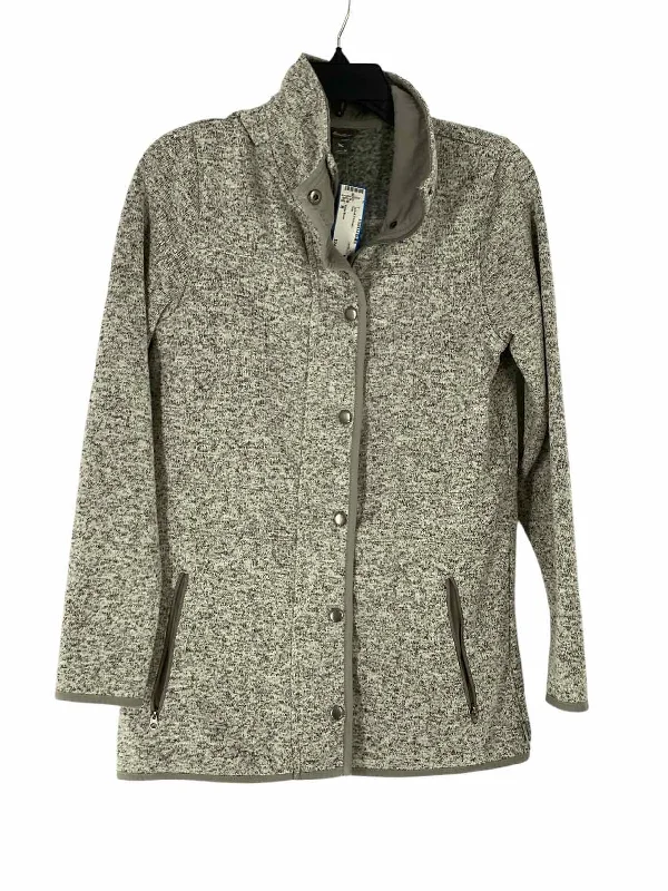 Eddie Bauer Size M Gray Jacket (Outdoor) Print Jacket Jacquard Jacket Patchwork Jacket