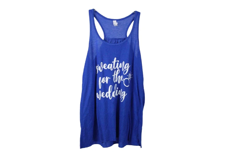Sweating For The Wedding Tank | M lace tank top