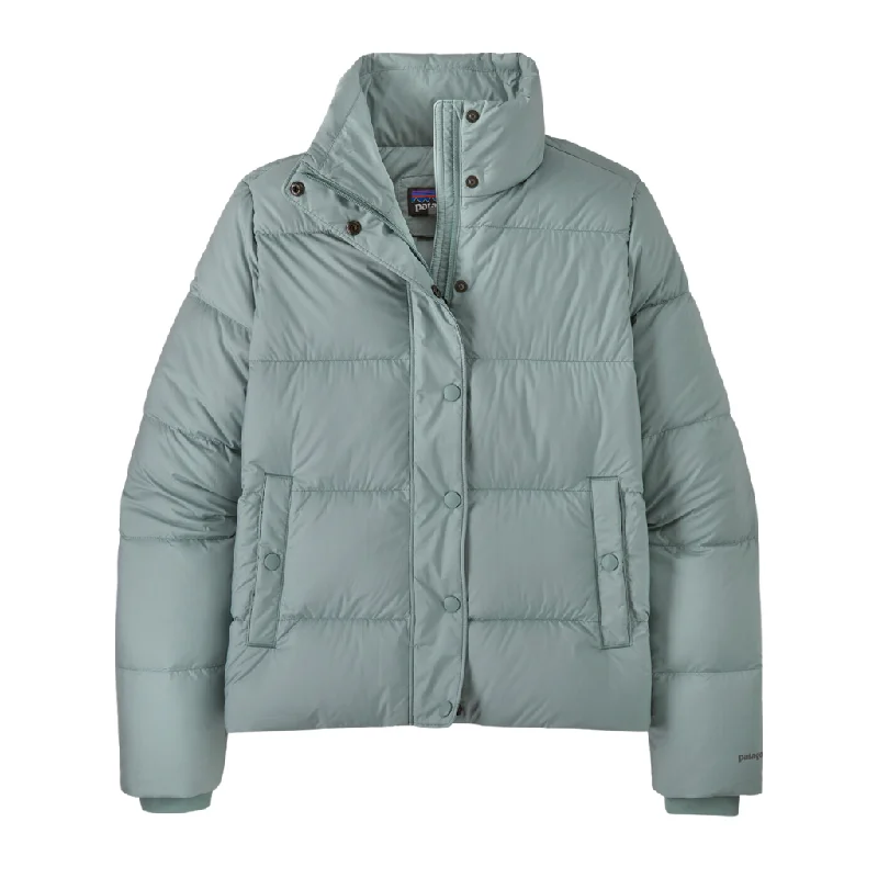 Patagonia Women's Silent Down Jacket - Past Season Wool Jacket Cashmere Jacket Tweed Jacket