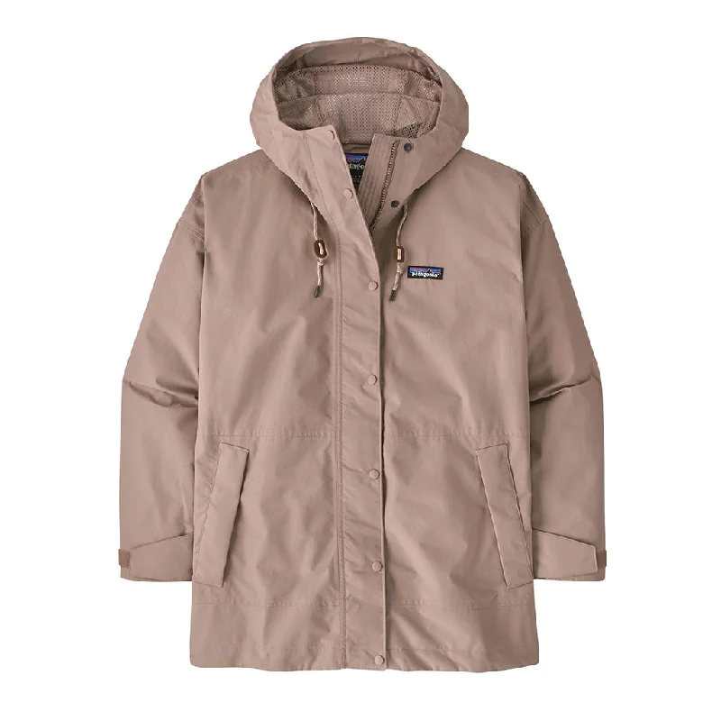 Patagonia Women's Outdoor Everyday Rain Jacket - Past Season Nylon Fabric Polyester Fabric Spandex Fabric