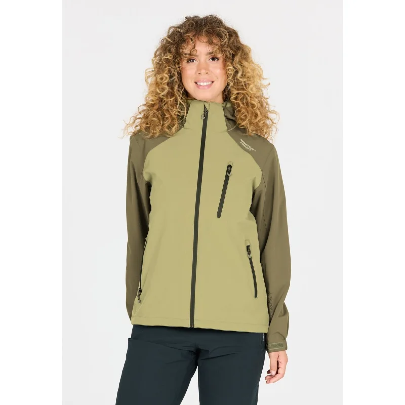 Camelia W AWG Jacket W-PRO 15000 - Mosstone Print Jacket Jacquard Jacket Embroidered Jacket