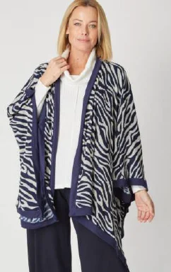 CORDELIA ST | Remi Wrap Cardigan Fleece Fabric Down Fabric Feather Fabric