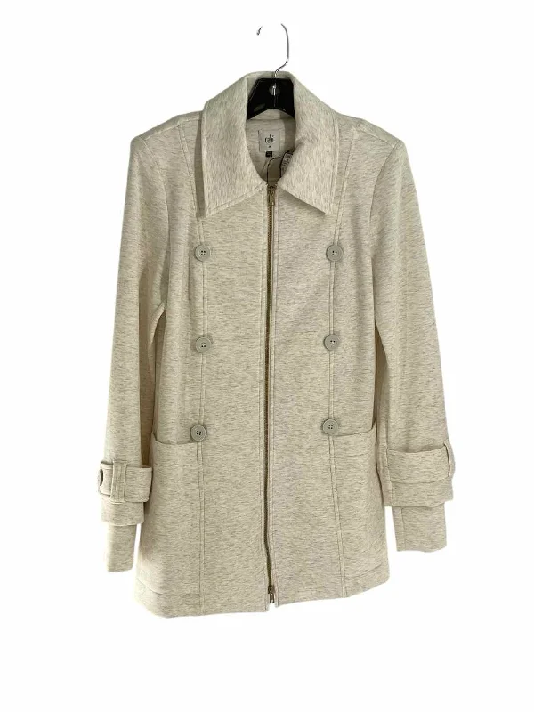 Cabi Size M Gray Jacket Knit Jacket Woven Jacket Fleece Jacket