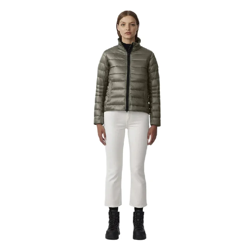 Canada Goose Women's Cypress Jacket Black Label Knit Jacket Woven Jacket Fleece Jacket