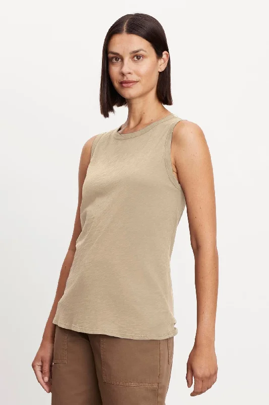 TAURUS TANK TOP bronze tank top