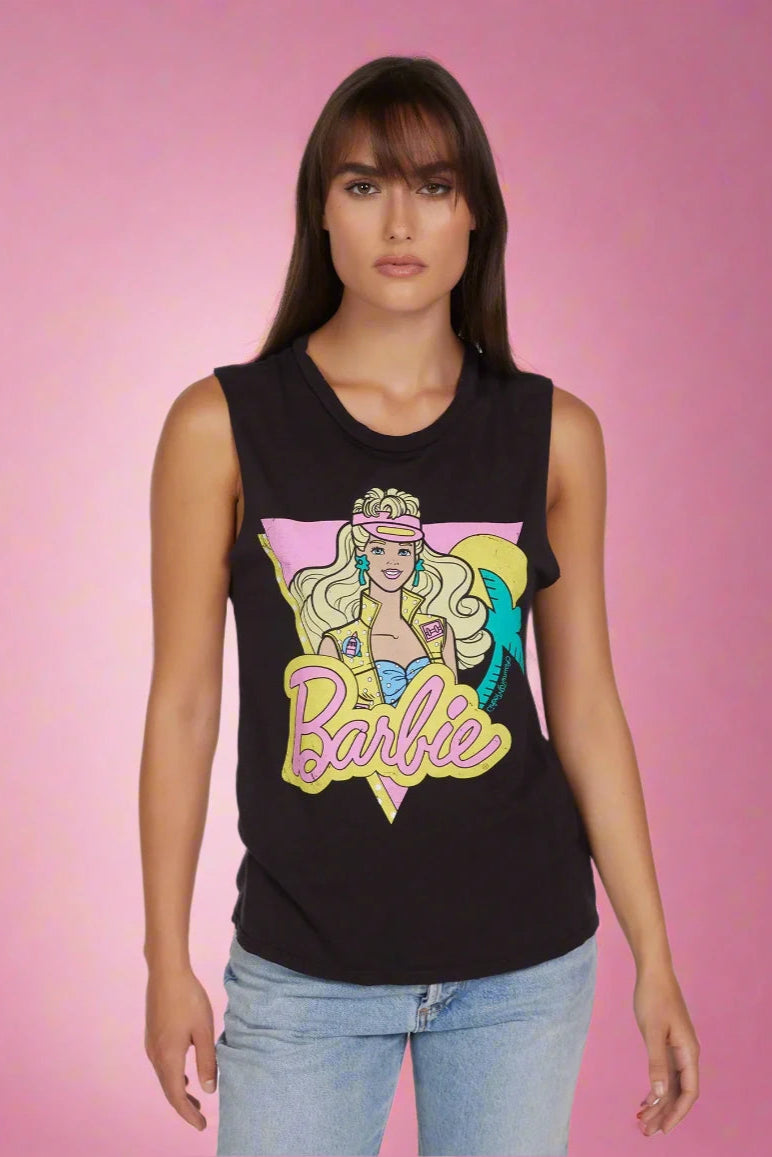 Lauren Moshi Barbie 1987 Kel Tank Top striped tank top