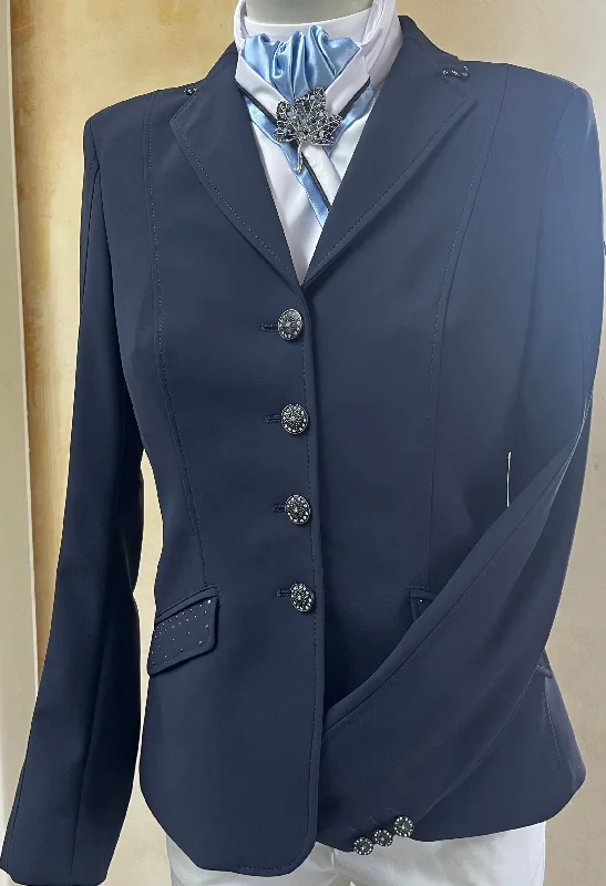 Cavallo Show Jacket "ESTORIL" Boat Neck Shawl Collar Notched Collar