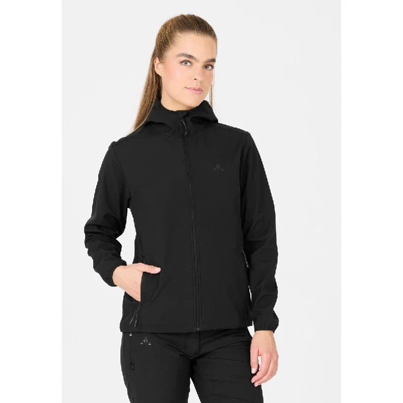 Luango W Hooded Softshell Jacket Bomber Jacket Anorak Windbreaker
