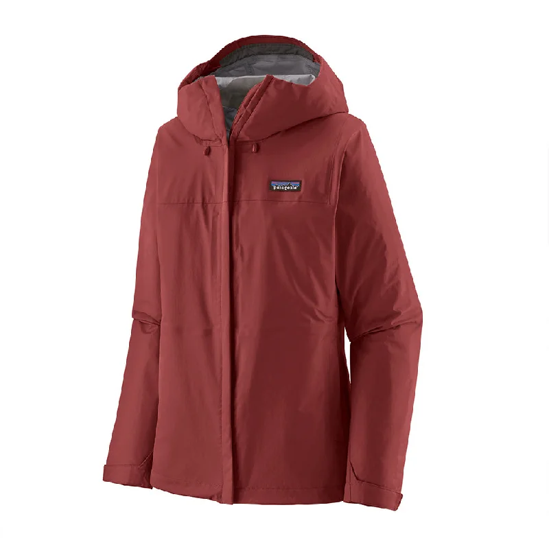 Patagonia Women's Torrentshell 3L Rain Jacket - Past Season Satin Fabric Silk Fabric Chiffon Fabric