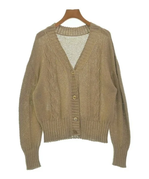 BABYLONE Cardigans Notch Collar Peter Pan Collar Cowl Neck
