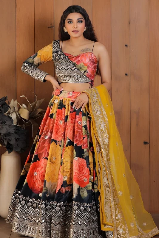 One Shoulder Lehenga Choli With Jacket For Girls Hoodie Zip-Up Jacket Button-Up Jacket One Shoulder Lehenga Choli With Jacket For Girls Hoodie Zip-Up Jacket Button-Up Jacket