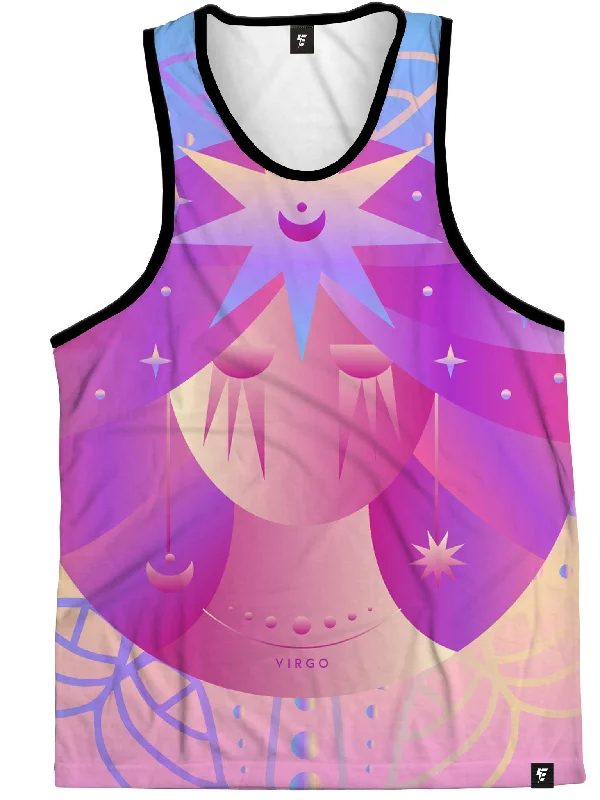 Virgo Unisex Tank Top off shoulder tank