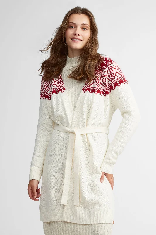 Cardigan long tricot Fair Isle - Femme Long Cardigan Short Cardigan Medium Cardigan