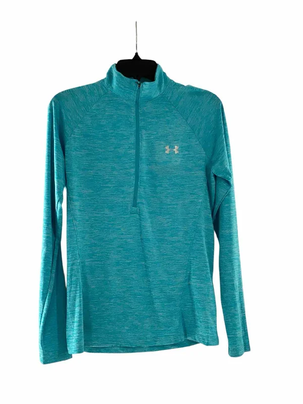 Under Armour Size M Teal Athletic Jacket Mesh Jacket Canvas Jacket Denim Jacket