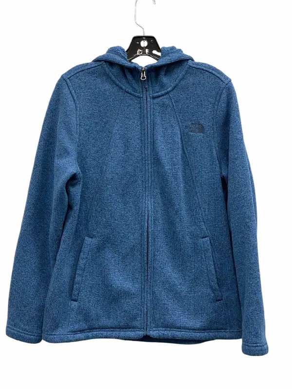 The North Face Size L Blue Jacket (Outdoor) Jacket Blazer Coat