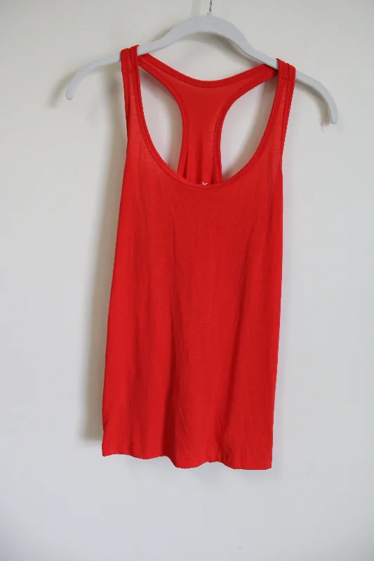 Old Navy Active Red Tank | M lemon yellow tank