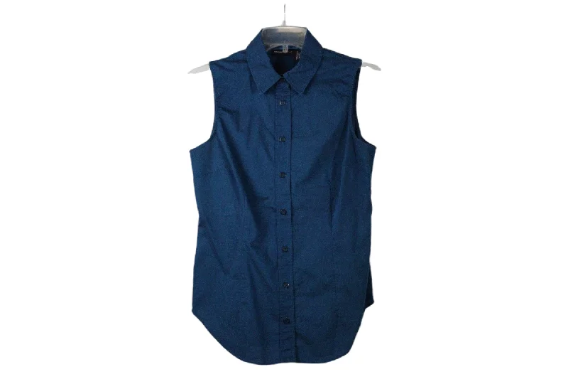 New York & Company Stretch Teal Tank Top | S modal blend tank