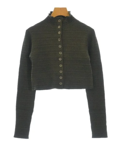 BACCA Cardigans Denim Fabric Leather Fabric Suede Fabric