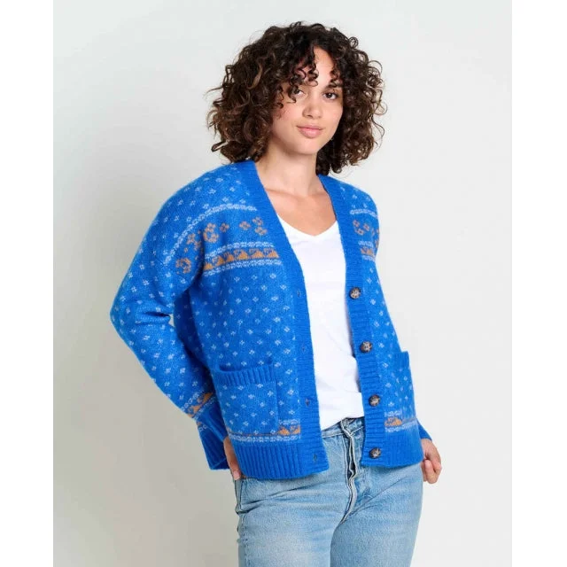 Womens Toddy Cardigan Terry Terry Cloth Terry Knit