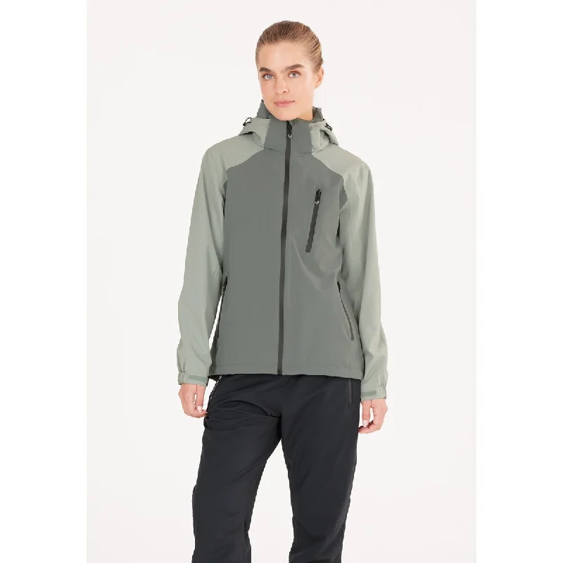 Camelia W AWG Jacket W-PRO 15000 - Balsam Green Elasticated Jacket Padded Jacket Insulated Jacket