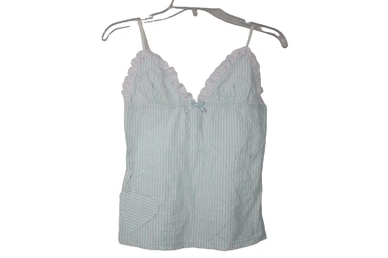 Spreegirl Blue Striped Tank | M flexible tank top
