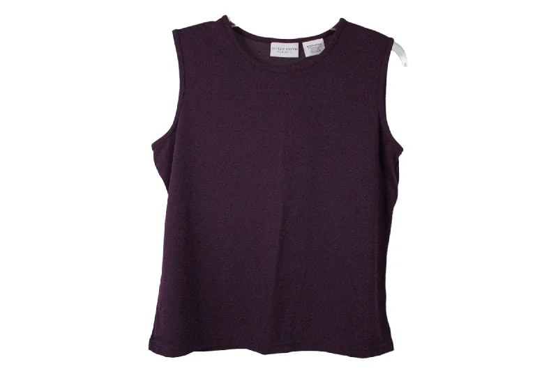 Jaclyn Smith Classic Purple Tank | M cute tank top