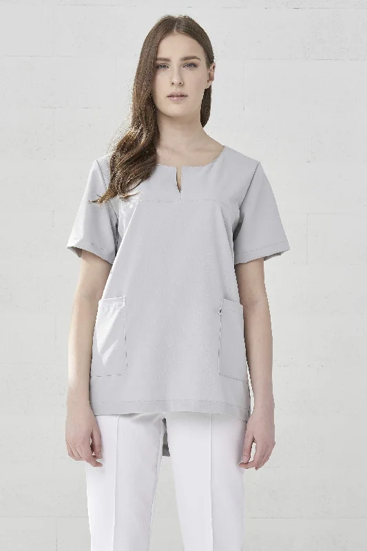 Light grey / 65% Polyester 32% Rayon 3% Elastane / XS