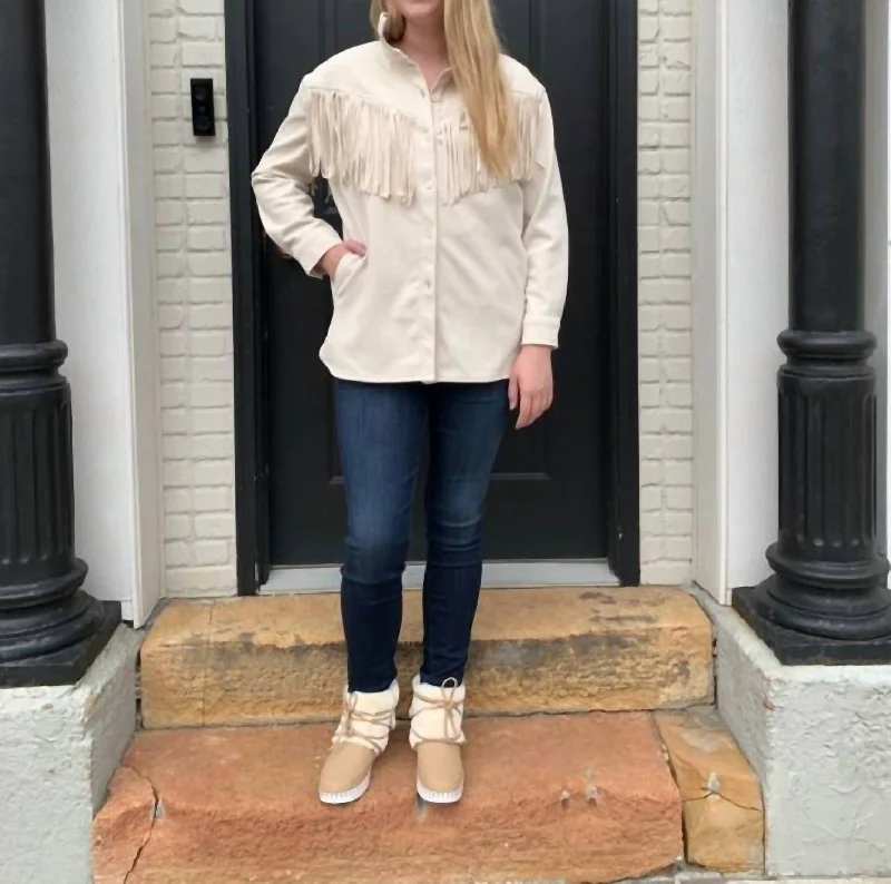 Charlene Jacket In Cream