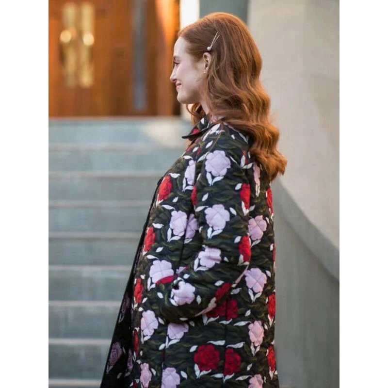 Riverdale  S07 Cheryl Blossom Floral Coat