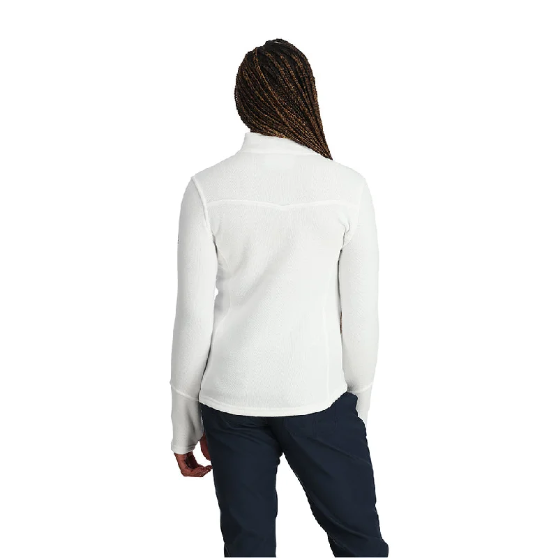 Womens Soar Full Zip - White