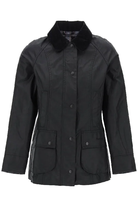 beadnell wax jacket LWX0667 BLACK