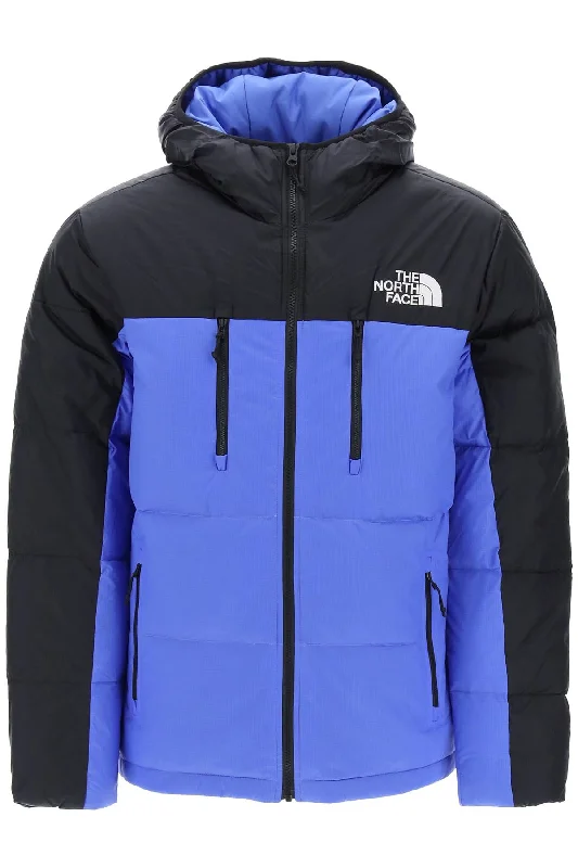 himalayan short hooded down jacket NF0A7X16 SOLAR BLUE