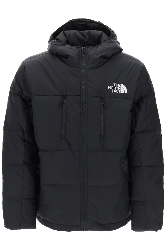 himalayan short hooded down jacket NF0A7X16 TNF BLACK