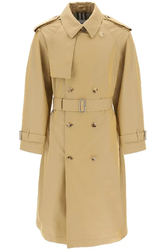 long iridescent trench 8087617 SPELT