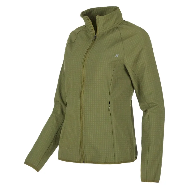 New Women's Hurley Mock Neck Trail Jacket MSP$100