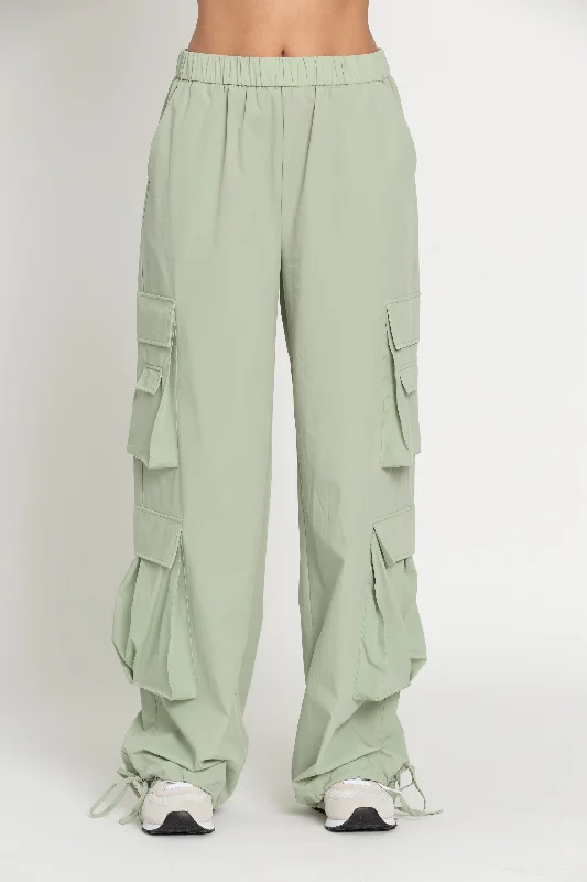 Pistachio Parachute Pants