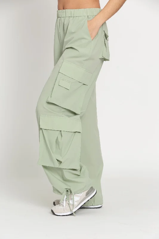 Pistachio Parachute Pants