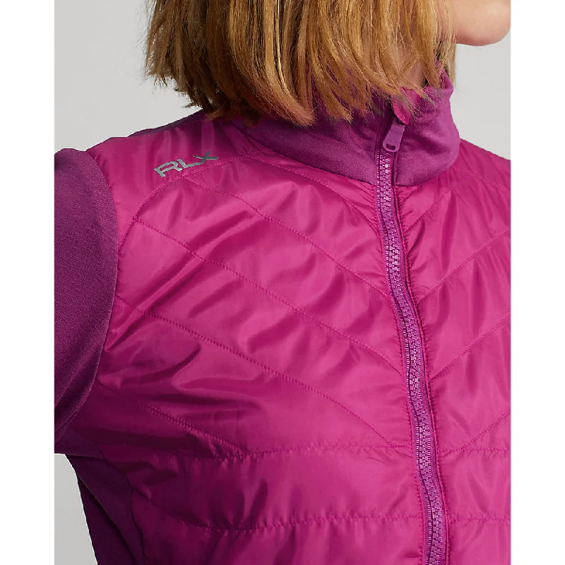 RLX Ralph Lauren Women's Cool Wool Hybrid Jacket - Vivid Pink