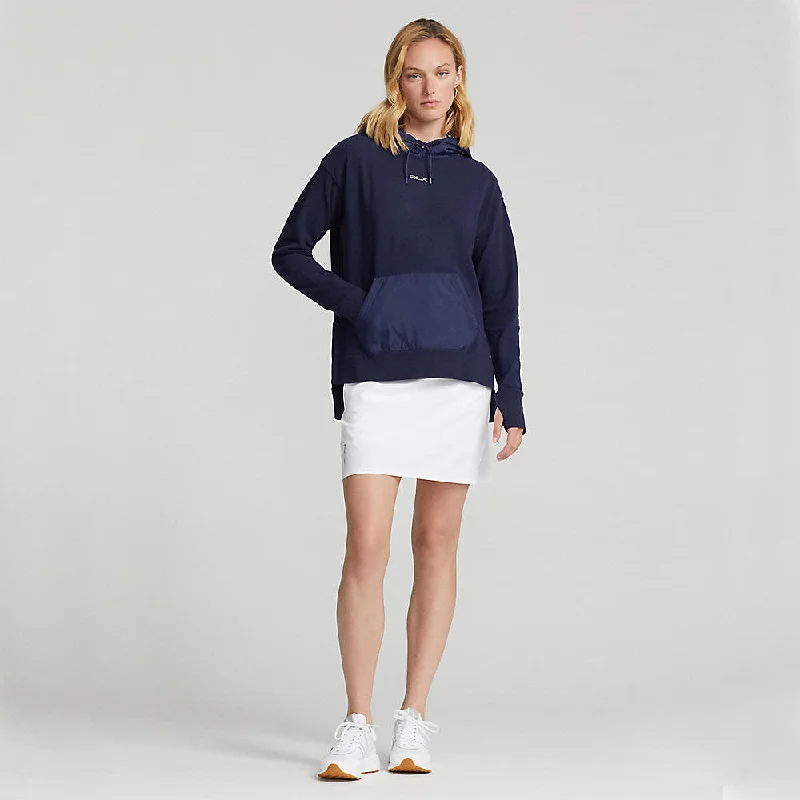 RLX Ralph Lauren Women's Logo Cloud Fleece Hoodie - French Navy