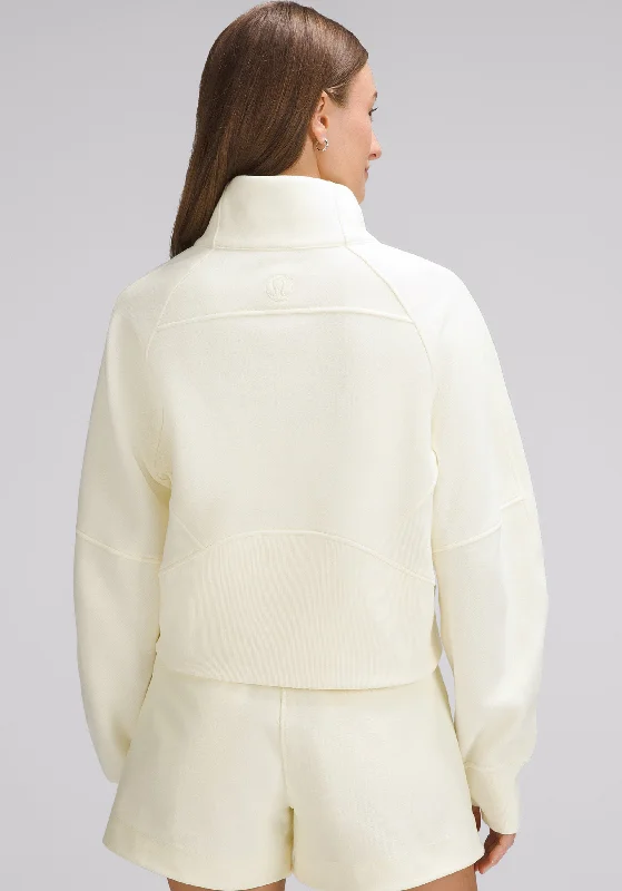 Scuba Oversized Funnel-Neck Half Zip