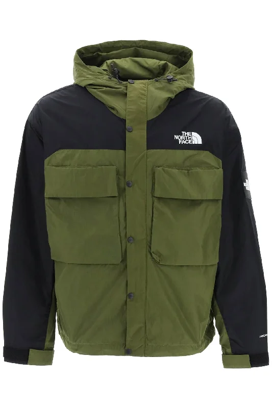 tustin windbreaker with cargo pockets NF0A879G FOREST OLIVE